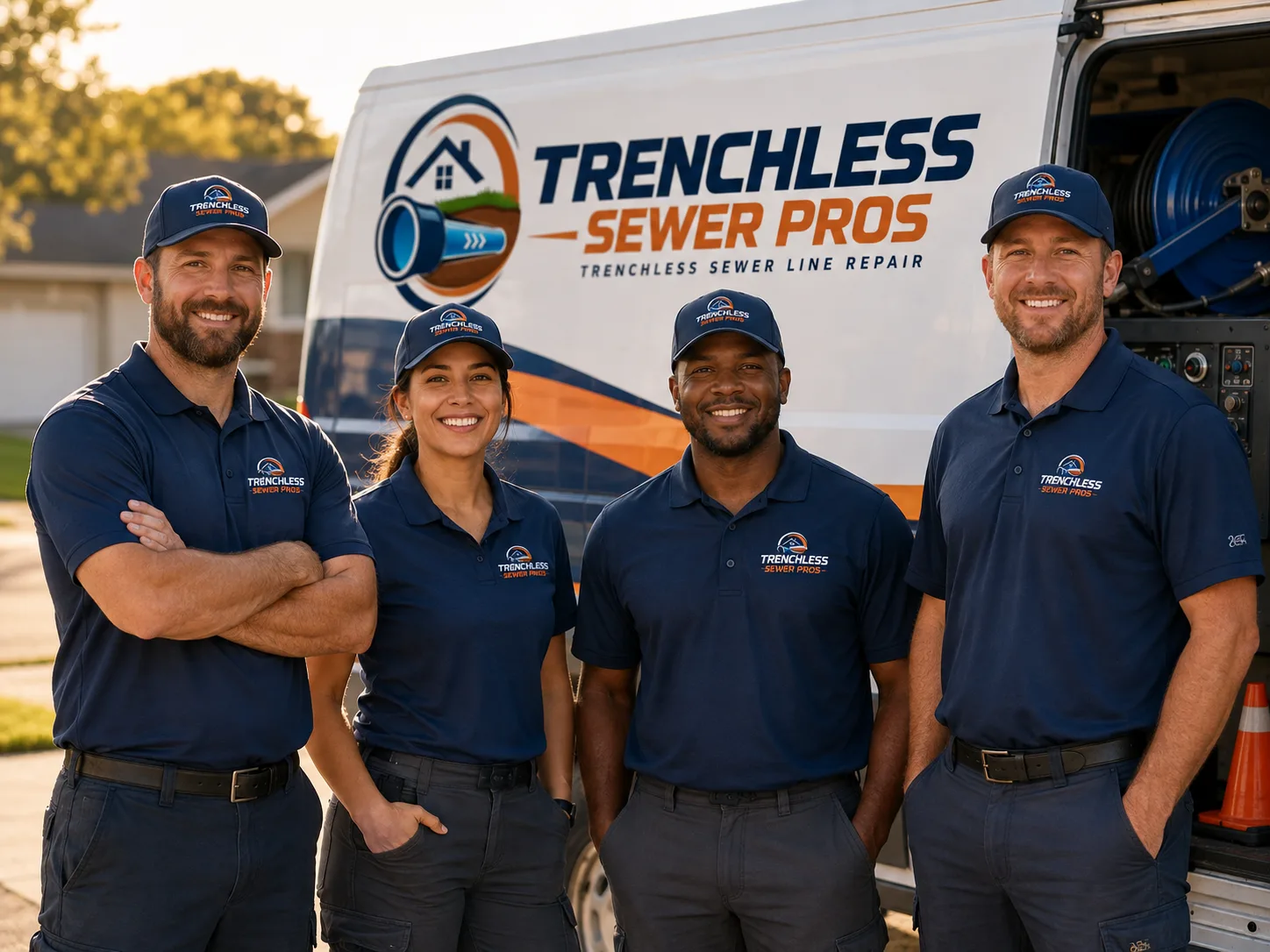 Trenchless Sewer Repair company in Rhome, TX